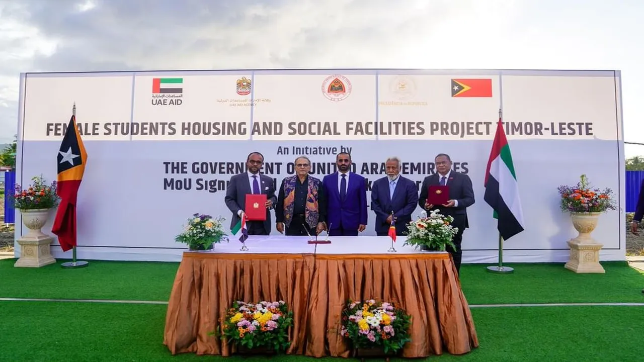 رئيس تيمور الشرقية يشدد على دعم الإمارات لمشروعات ديلي التنموية